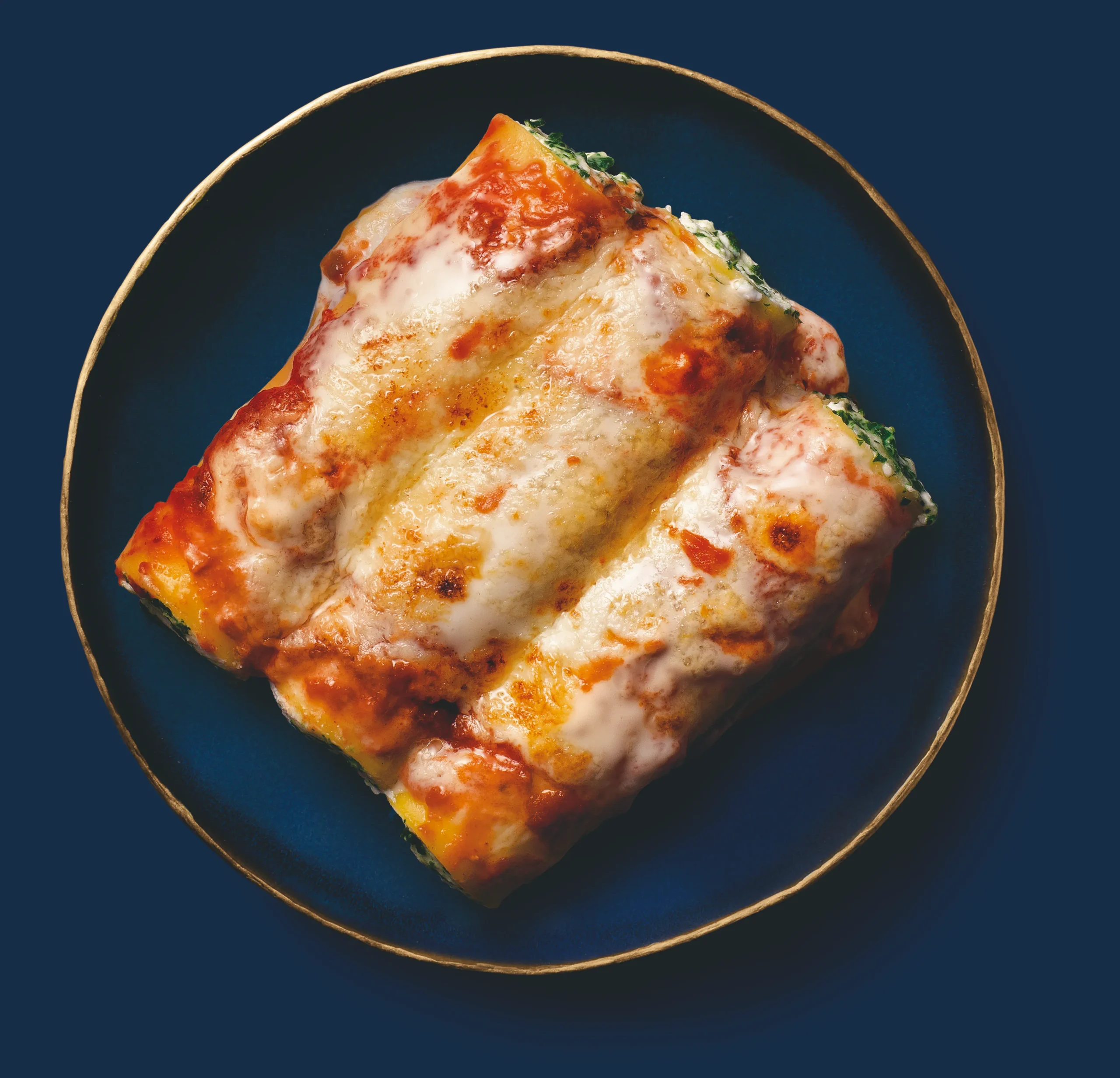 Каннеллони Болоньезе с Рикоттой и Моцареллой