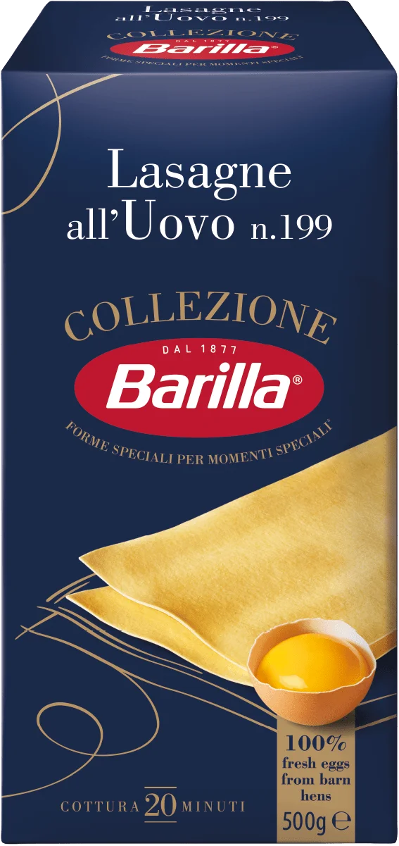 Яичная лазанья Barilla
