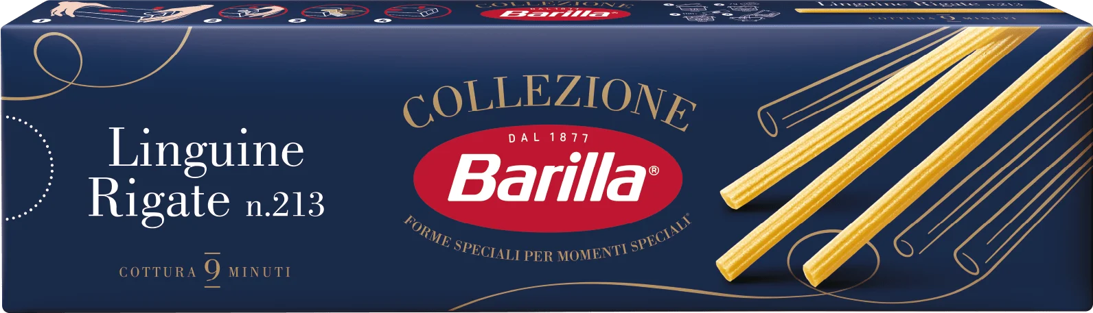 Паста Лингвини Ригате Barilla
