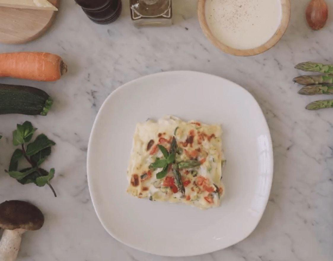 Вегетарианская лазанья