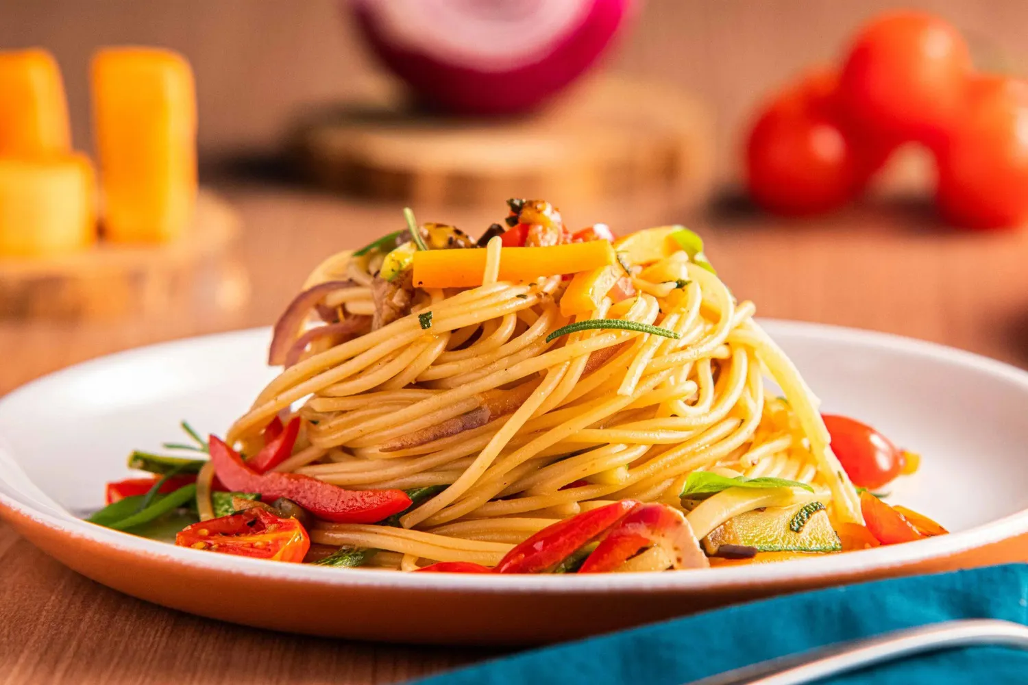 Вегетарианские Спагеттини